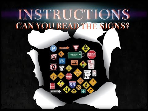 INSTRUCTIONS: Can You Read the Signs? | Biblical Roadmap to Spiritual Discernment