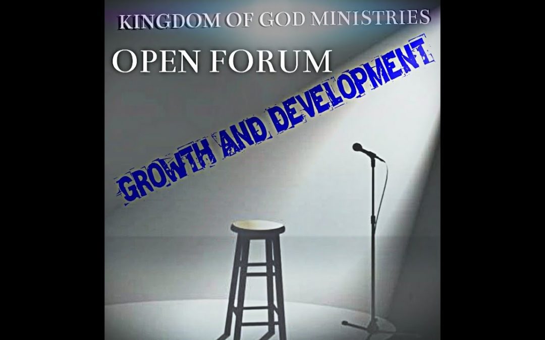K.O.G Open forum and Recap