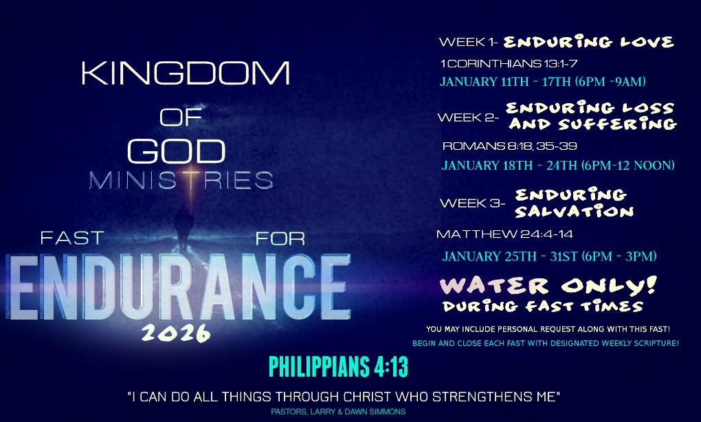 2026 Time Of Endurance